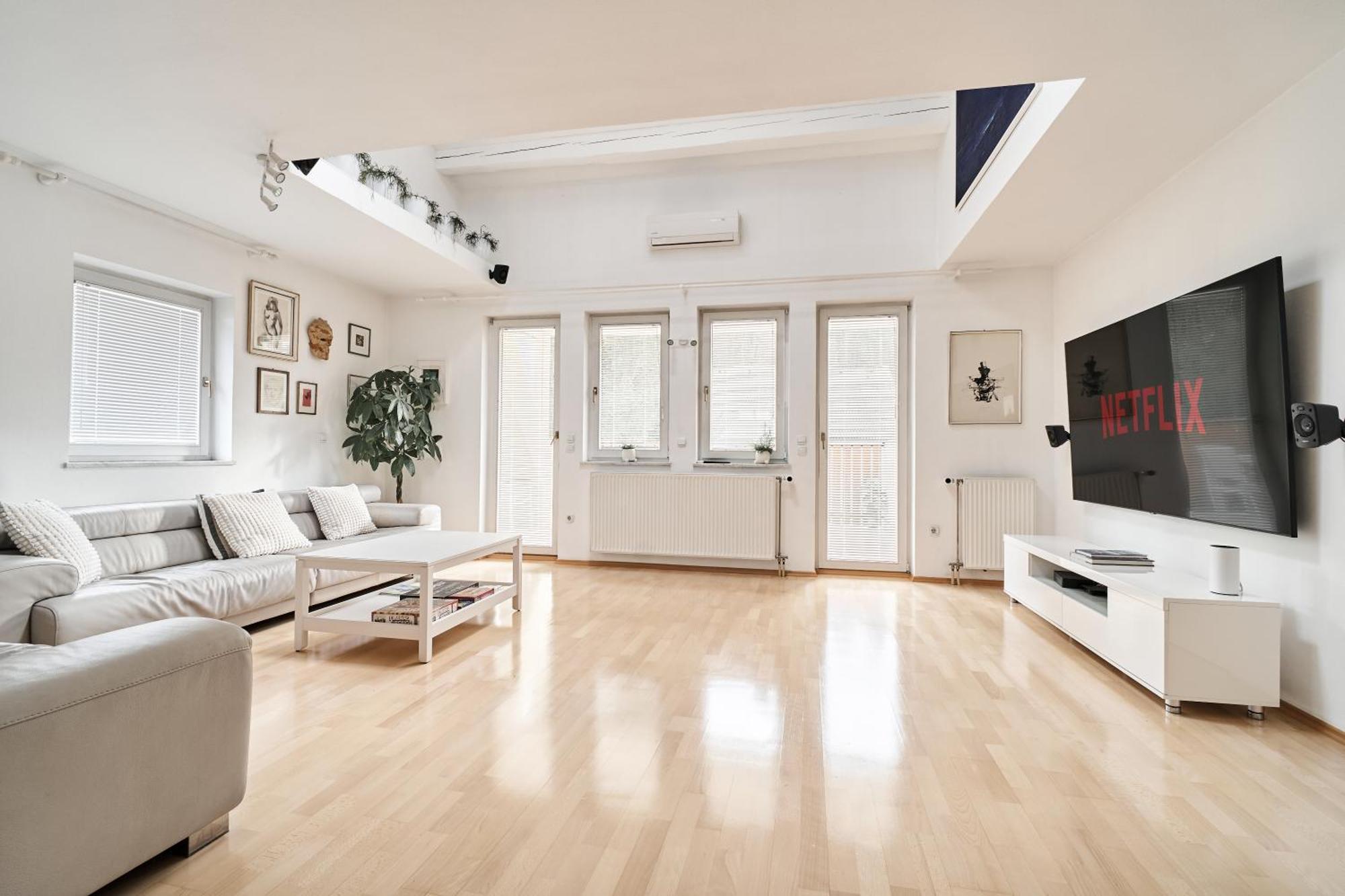 Matic Spacious Modern Apartment Lublaň Exteriér fotografie